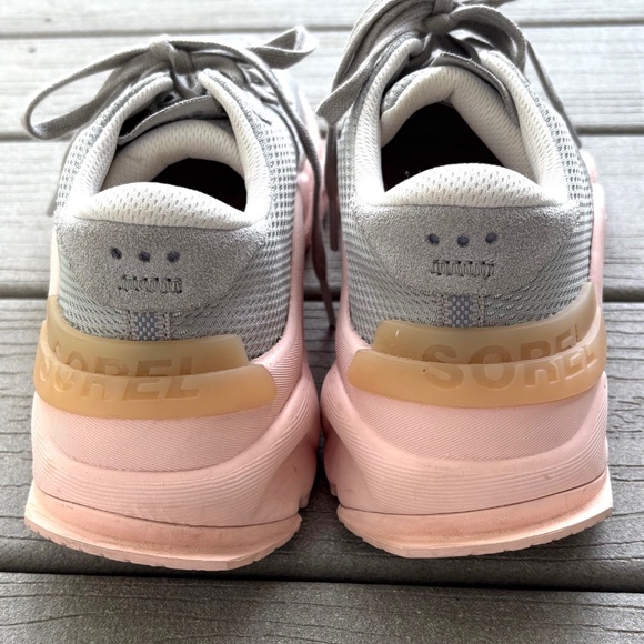 Sorel Kinetic RNEGD Lace Shoe - Dove, Peach Blossom - Women's 9 - Picture 4 of 7